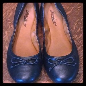 Lucky Brand Black Leather flats